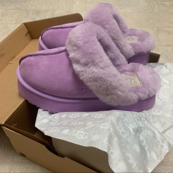 UGG Shoes - UGG Disquette Lavender slippers